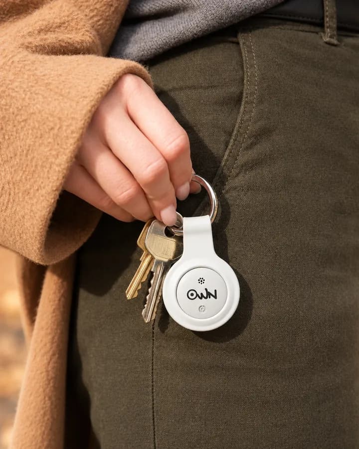 Keys · In its silicone key ring