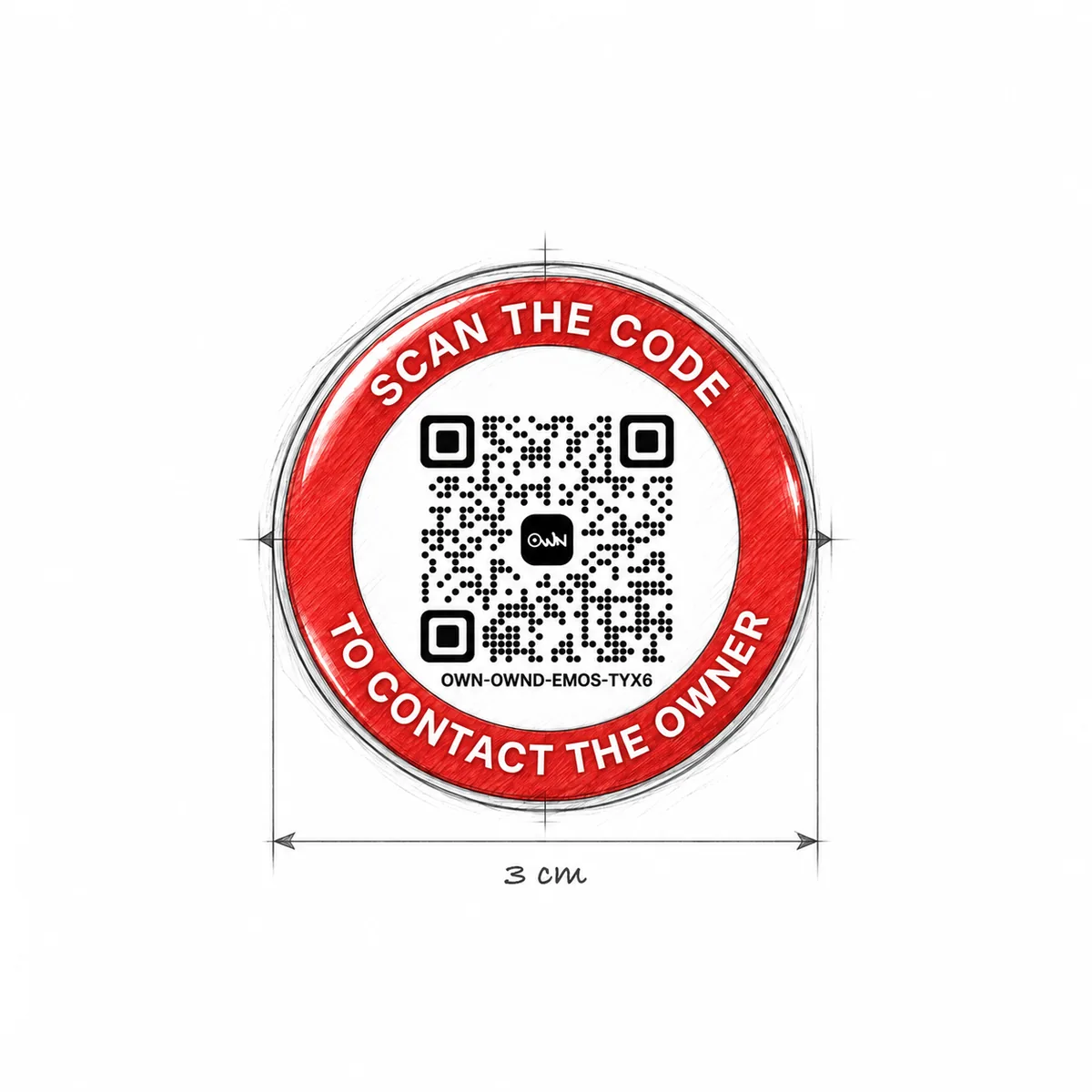 Round QR Stickers · 8/8