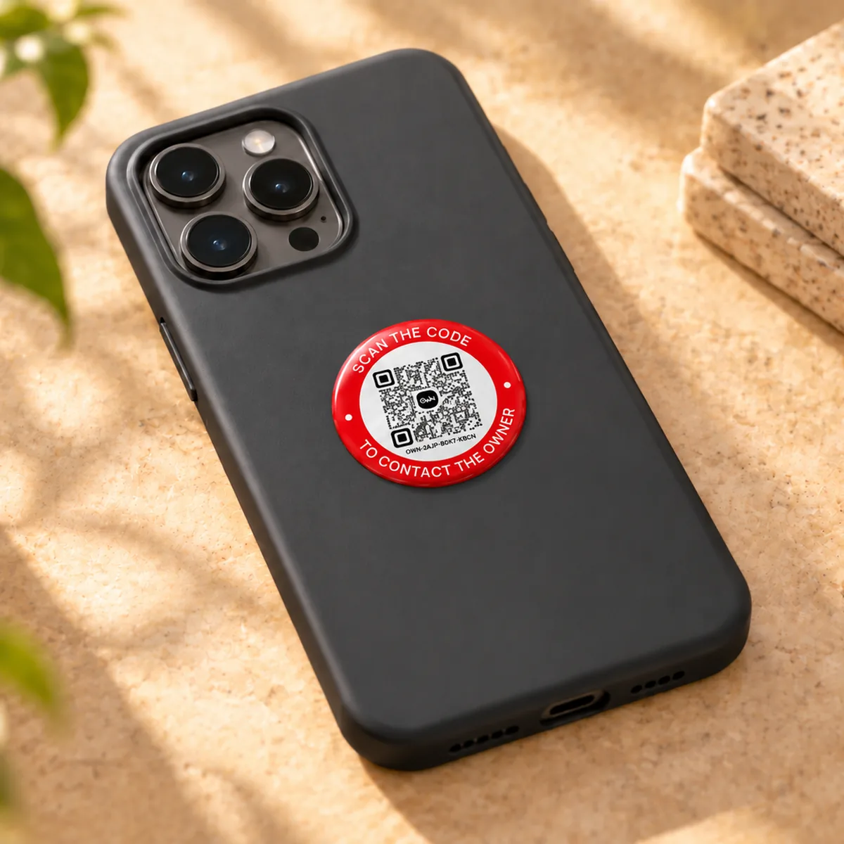 Round QR Stickers · 4/8