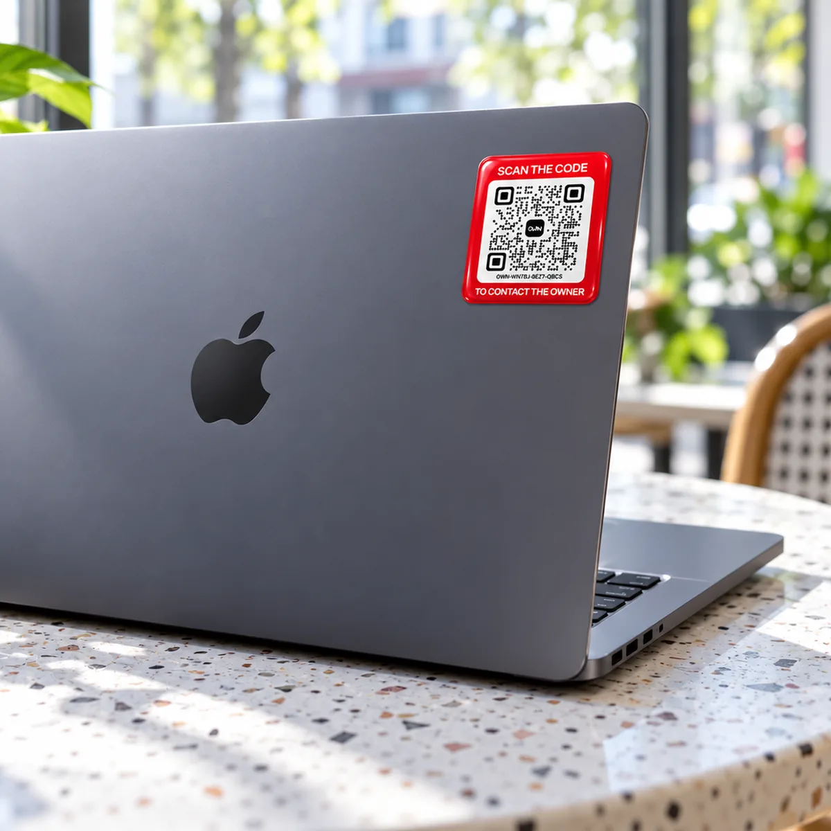 Rectangle QR Stickers · 4/10