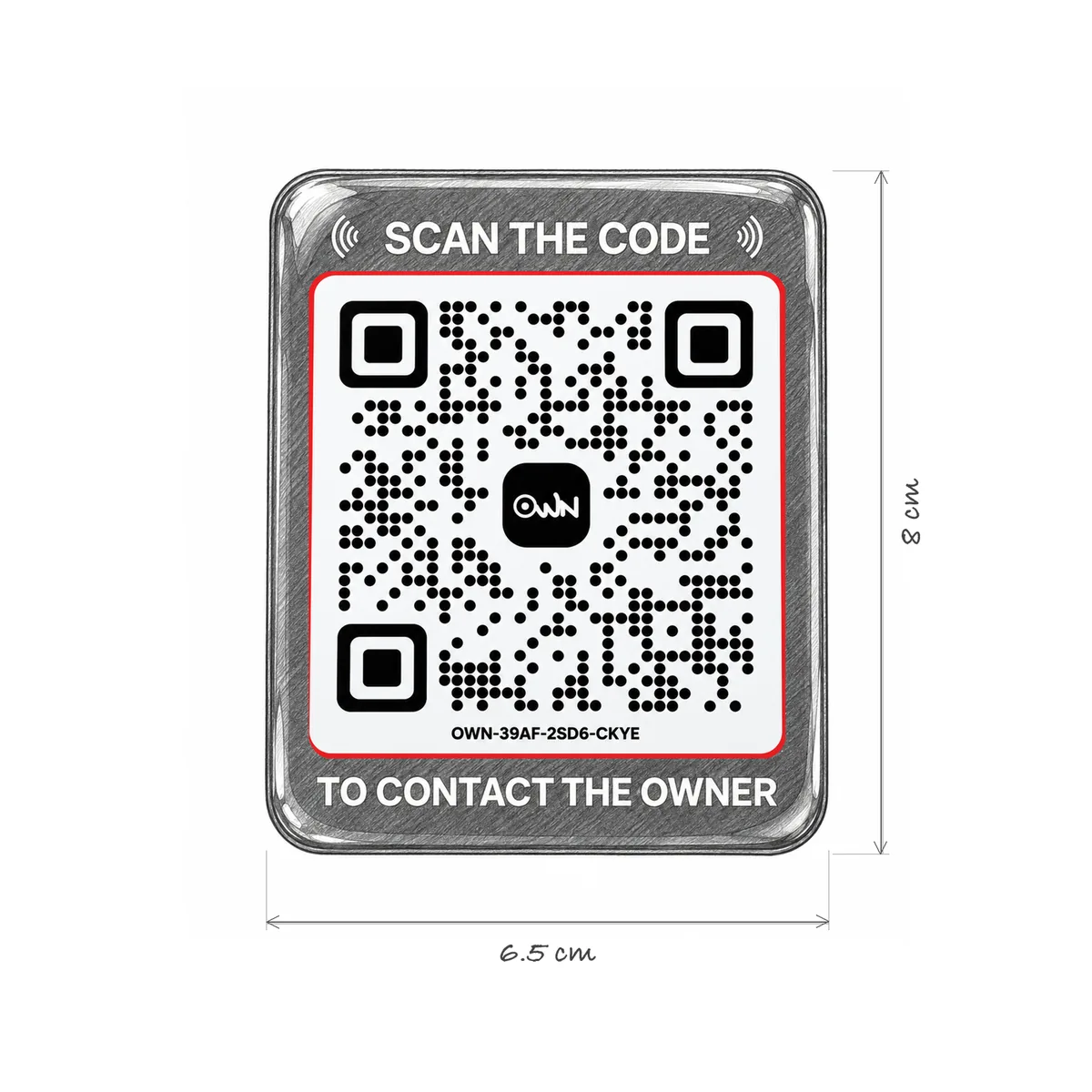 Rectangle QR Stickers · 9/10