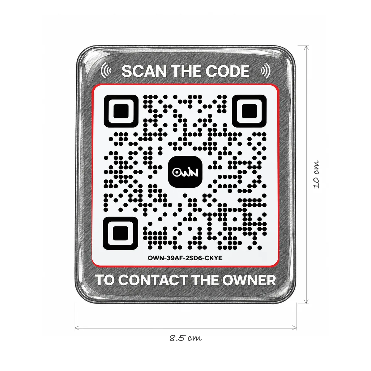 Rectangle QR Stickers · 10/10